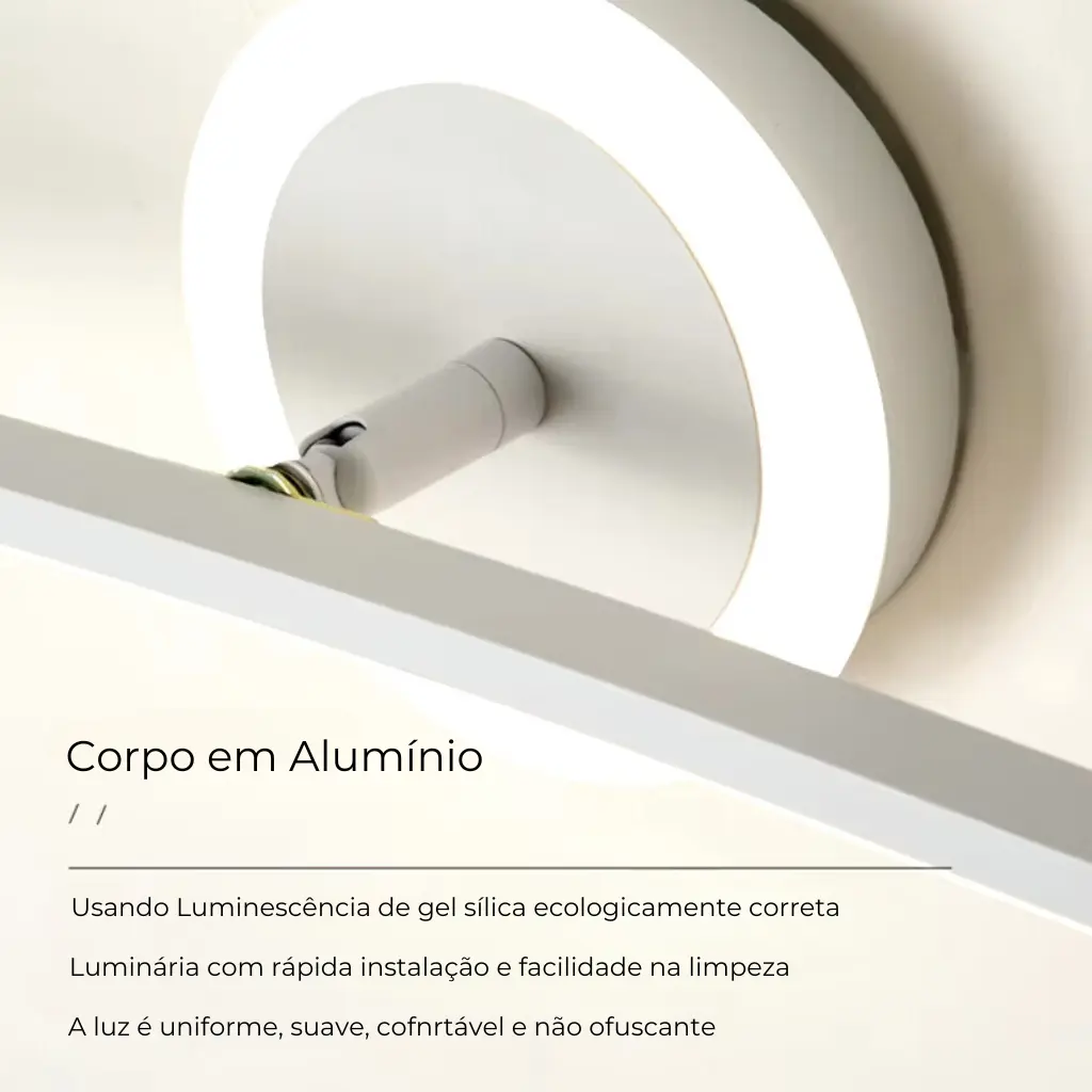 Luminaria de Parede em Led Curve 